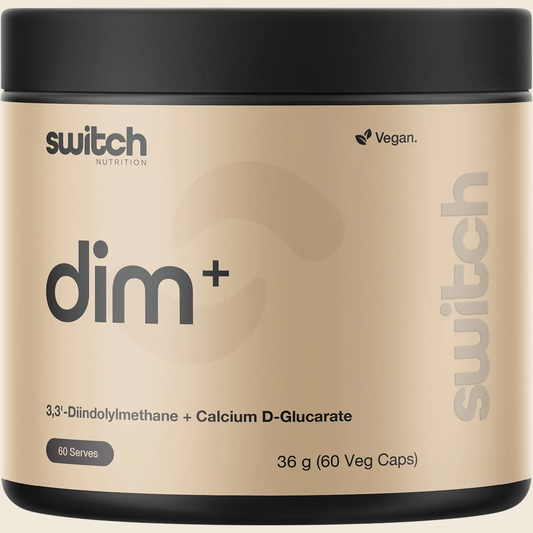 Switch Nutrition DIM+ Diindolylmethane+Calcium D-Glucarate