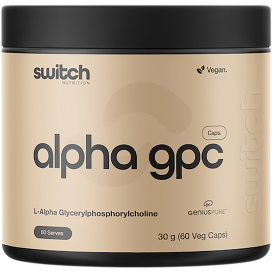Switch Nutrition Alpha GPC L-Alpha Glycerylphosphorylcholine