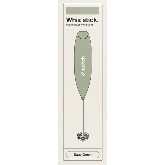 Switch Nutrition Whiz Stick Electric Mixer Sage Green