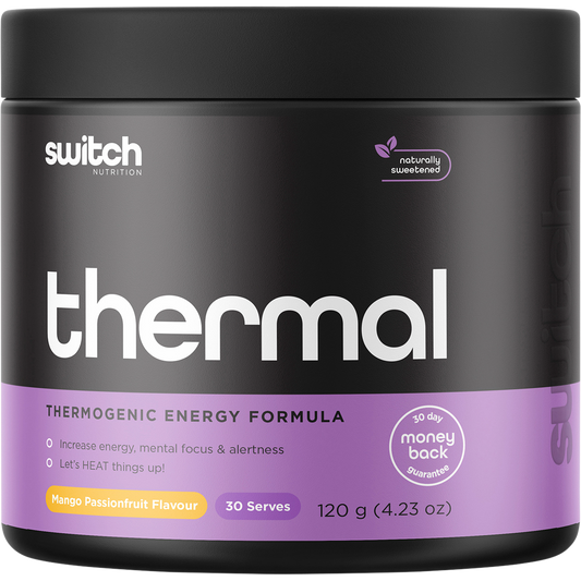 Switch Nutrition Thermal Thermogenic Energy Formula Mango Passionfruit