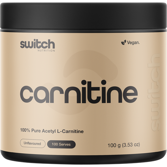 Switch Nutrition Carnitine 100% Pure Acetyl L-Carnitine Unflavoured