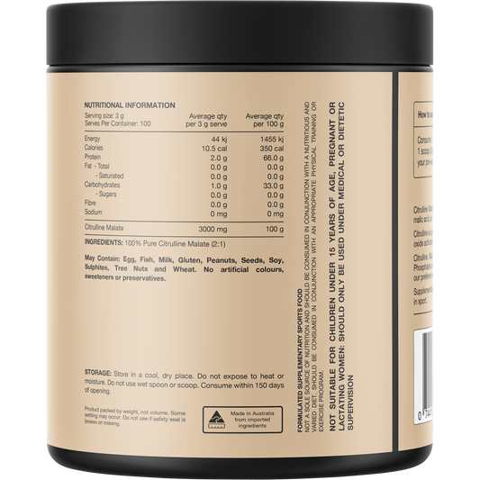 Switch Nutrition Citrulline 100% Pure Citrulline Unflavoured