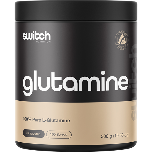 Switch Nutrition Glutamine 100% Pure L- Glutamine Unflavoured