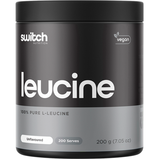 Switch Nutrition Leucine 100% Pure L-Leucine Unflavoured