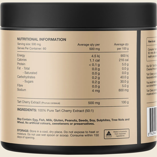 Switch Nutrition Tart Cherry Extract (50:1) Unflavoured