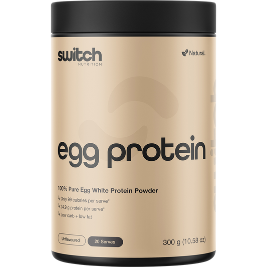 Switch Nutrition Egg White Protein Powder Unflavoured