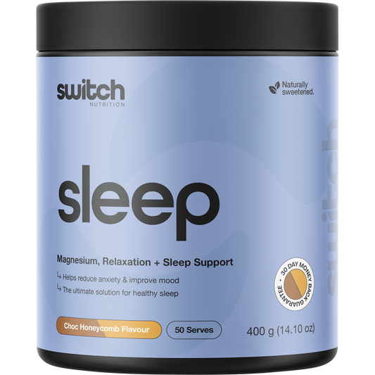 Switch Nutrition Sleep Magnesium Choc Honeycomb