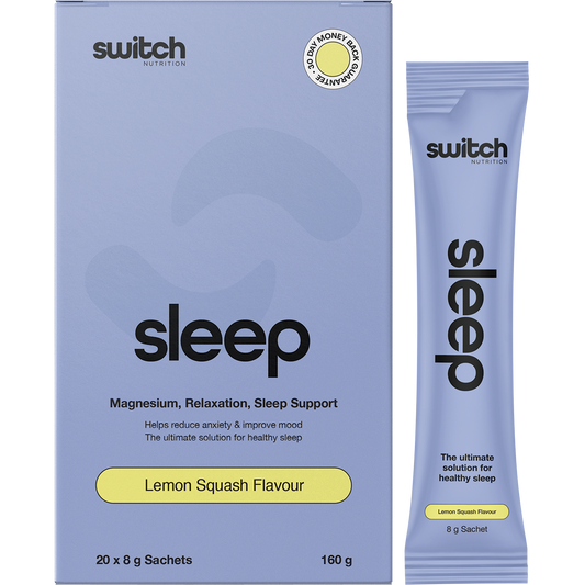 Switch Nutrition Sleep Magnesium Sachets Lemon Squash