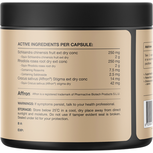 Switch Nutrition Saffron + Rhodiola Stress Relief