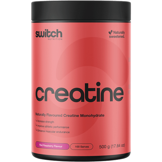 Switch Nutrition Creatine Monohydrate Red Raspberry