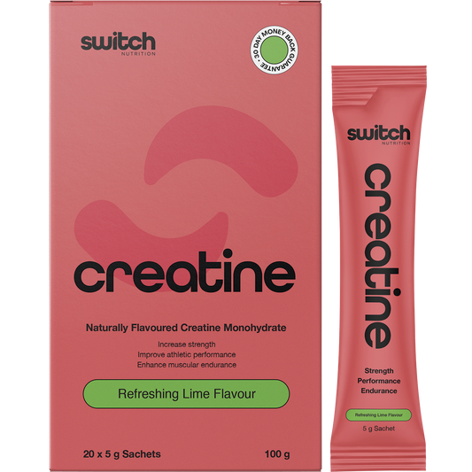 Switch Nutrition Creatine Monohydrate Sachets Refreshing Lime