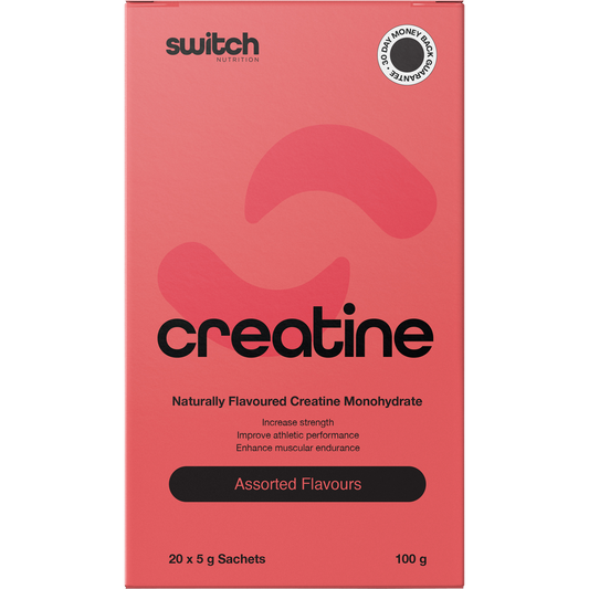Switch Nutrition Creatine Monohydrate Sachets Assorted Flavours