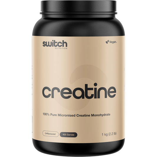 Switch Nutrition Creatine 100% Pure Micronized Monohydrate Unflavoured