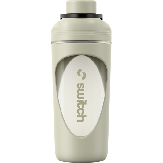 Switch Nutrition Daily Shaker with Blender Ball Sage Green