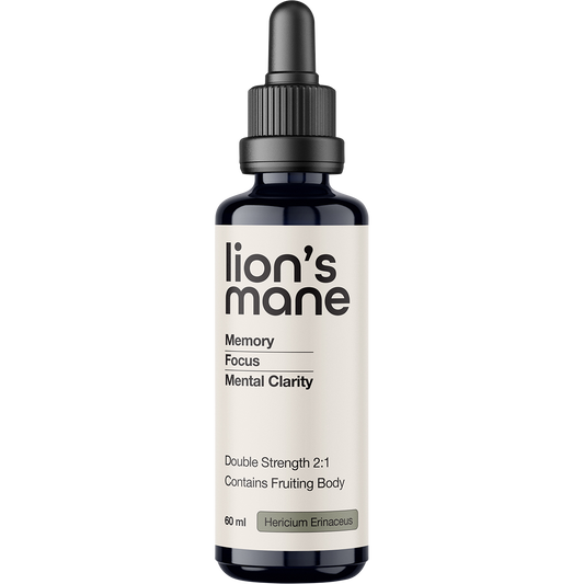 Switch Nutrition Lion's Mane Double Strength 2:1 Mushroom Liquid Extract