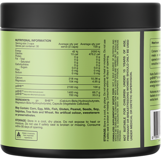 Switch Nutrition Keto Beta-Hydroxybutyrate