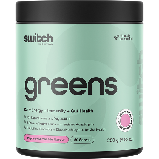Switch Nutrition Greens Raspberry Lemonade