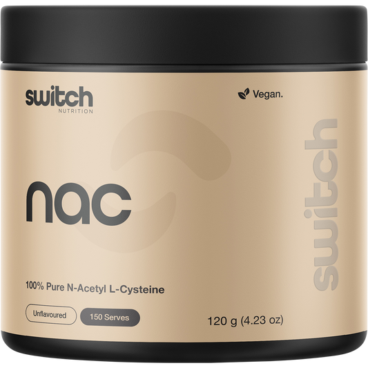 Switch Nutrition NAC 100% N-Acetyl L-Cystine Unflavoured