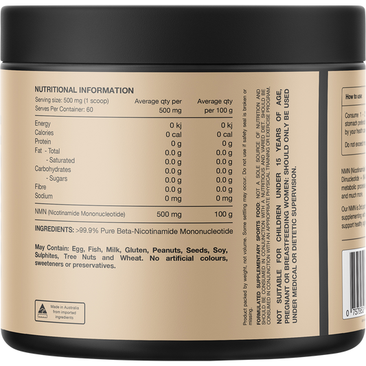 Switch Nutrition NMN Pure Nicotinamide Mononucleotide Powder