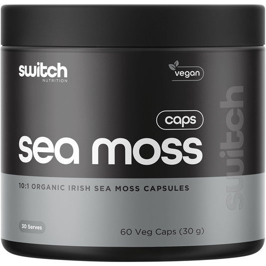 Switch Nutrition Sea Moss 100% Pure Golden Irish Sea Moss