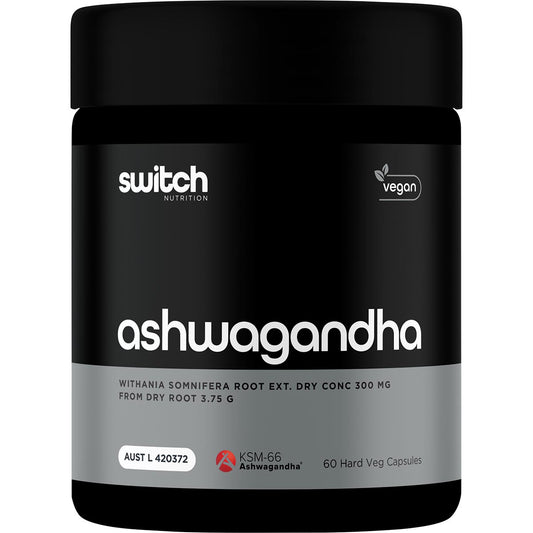 SWITCH NUTRITION Ashwagandha 1 x 60 Caps