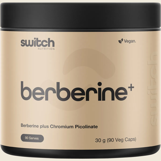 Switch Nutrition Berberine+ Plus Chromium Picolinate