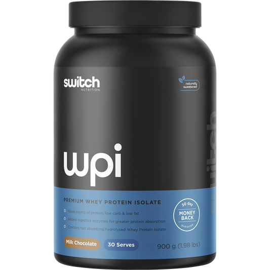 Switch Nutrition WPI Premium Whey Protein Isolate Milk Chocolate