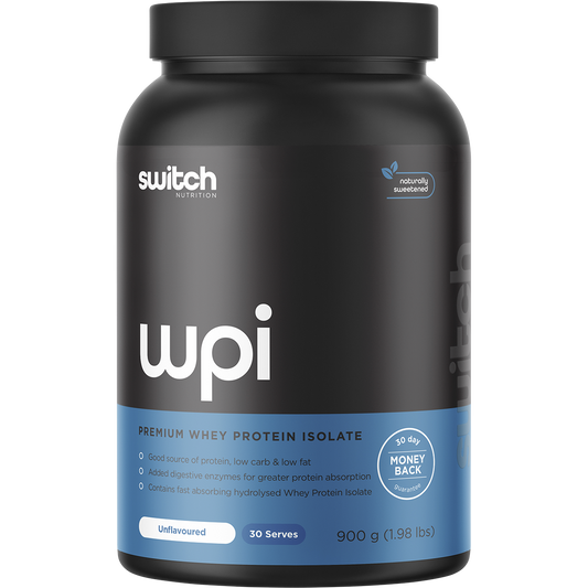 Switch Nutrition WPI PROTEIN Premium Whey Protein Isolate Unflavoured