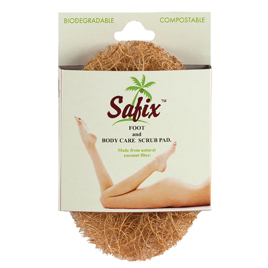 Safix Foot & Body Scrub Pad Biodegradable & Compostable