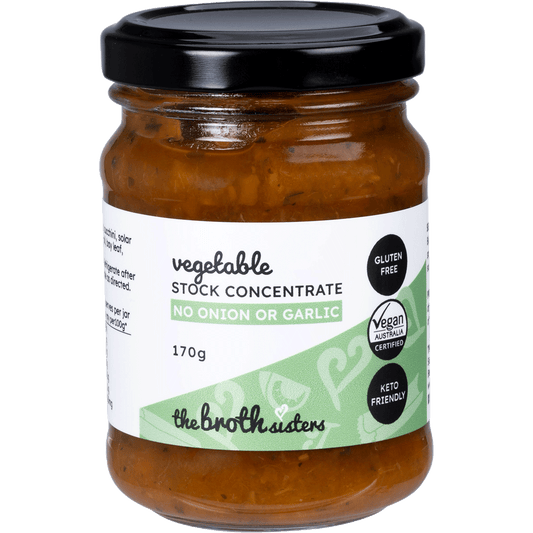The Broth Sisters Vegetable Stock Concentrate No Onion Or Garlic