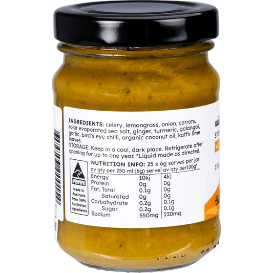 The Broth Sisters Asian Veggie Stock Concentrate with Turmeric