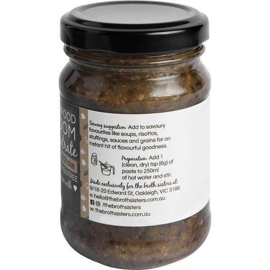 THE BROTH SISTERS Stock Concentrate Superfood Mushroom with Lions Mane 1 x 170g