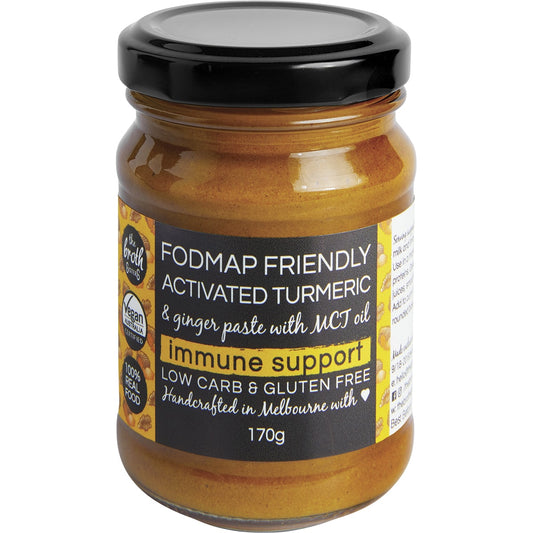 THE BROTH SISTERS Activated Turmeric & Ginger Paste with MCT Oil 1 x 170g