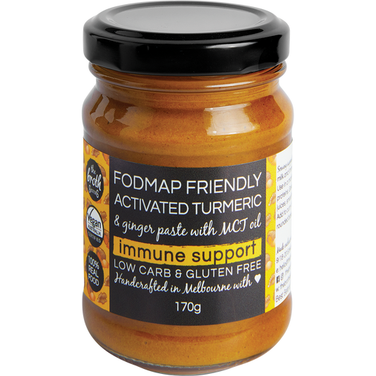 The Broth Sisters Activated Turmeric & Ginger Paste with MCT Oil