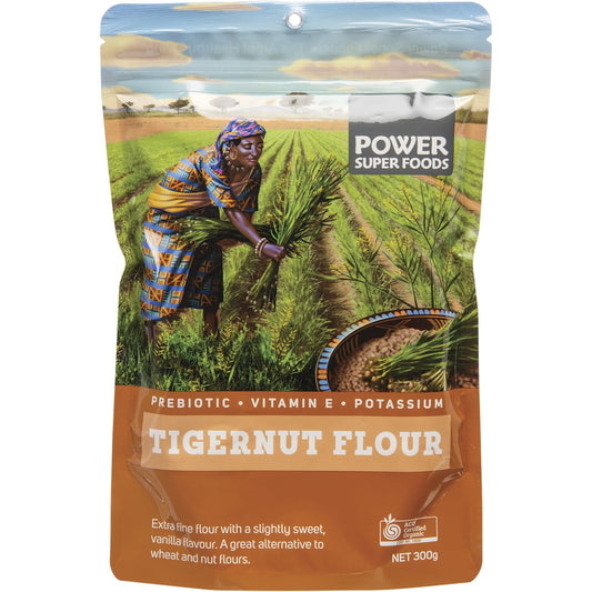 POWER SUPER FOODS Tigernut Flour Certified Organic 1 x 300g
