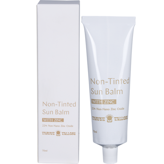 Thrive Tallow Non Tinted Sun Balm with Zinc