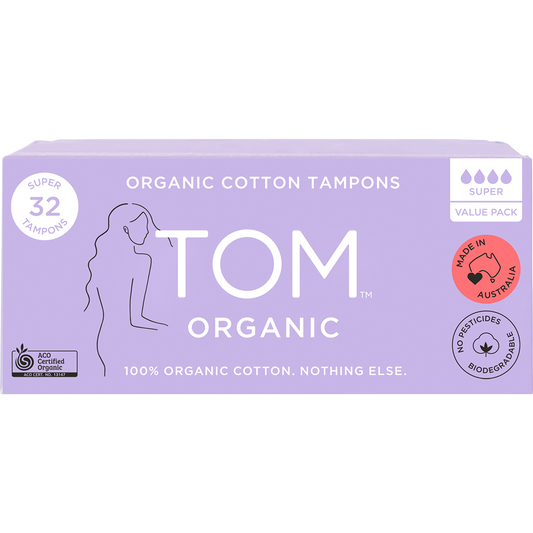 TOM Organic Tampons Super