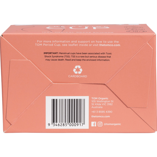 TOM Organic The Period Cup Size 2 Super - Box of 6