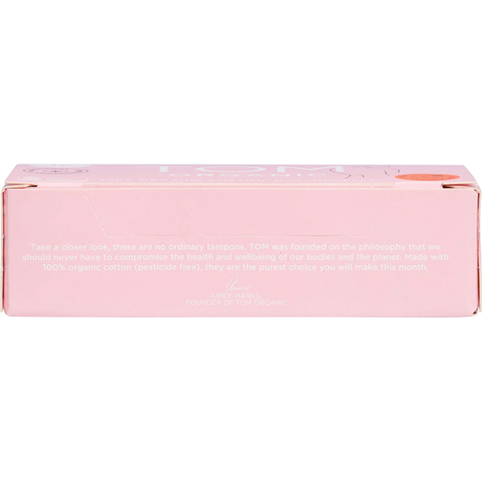 TOM Organic Tampons Mini - Box of 12