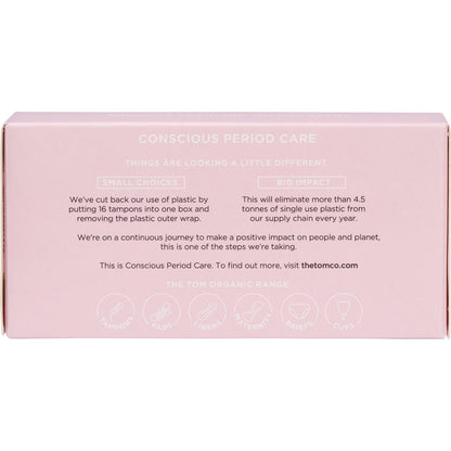 TOM ORGANIC Tampons Mini 12 x 16pk