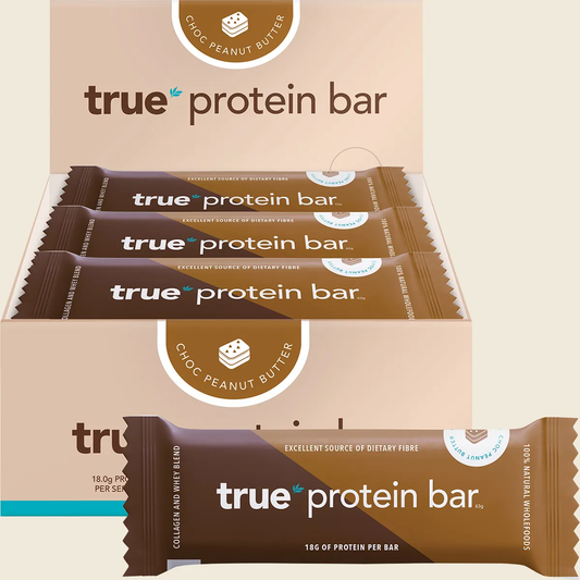 True Protein Protein Bar Choc Peanut Butter - Box of 12