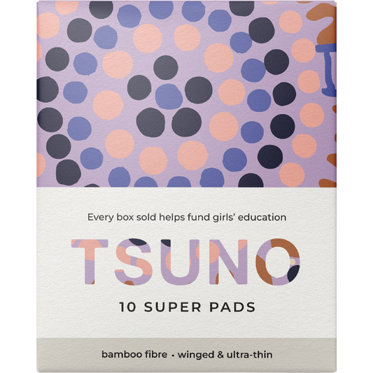 Tsuno Natural Bamboo Pads Super Winged & Ultra Thin