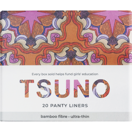 Tsuno Natural Bamboo Panty Liners Ultra Thin