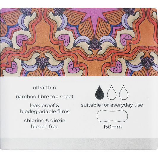 Tsuno Natural Bamboo Panty Liners Ultra Thin