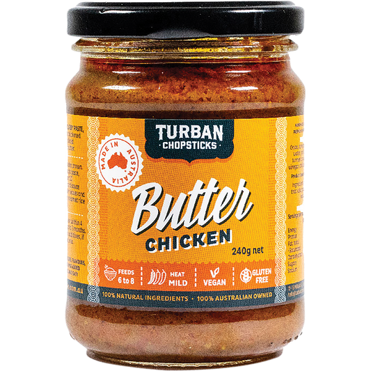Turban Chopsticks Curry Paste Butter Chicken