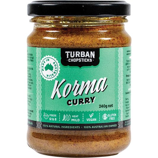 Turban Chopsticks Curry Paste Korma Curry