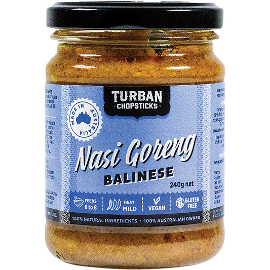 Turban Chopsticks Curry Paste Nasi Goreng Balinese