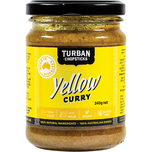 Turban Chopsticks Curry Paste Yellow Curry