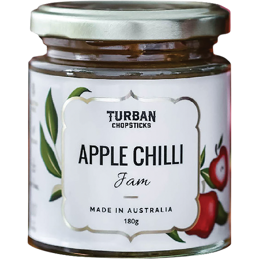 Turban Chopsticks Jam Apple Chilli