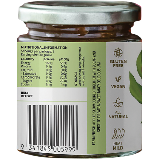 Turban Chopsticks Jam Apple Chilli